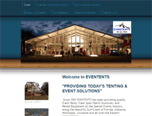 Tablet Screenshot of eventents.com